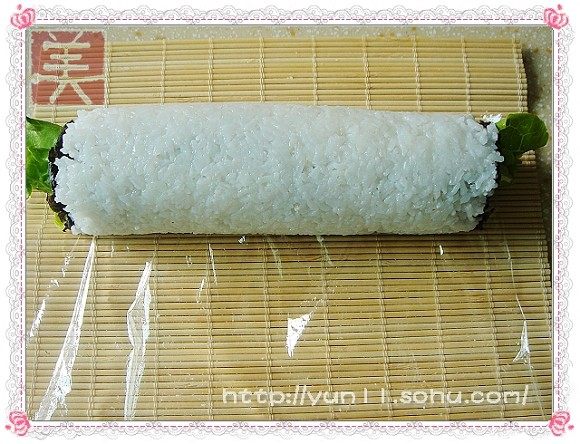 生菜沙拉寿司步骤5