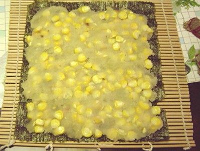土豆泥肉片寿司卷步骤3