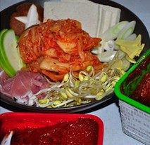 泡菜豆腐锅步骤1