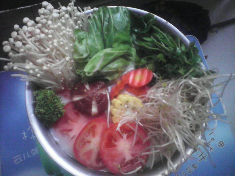 豆浆素火锅步骤12