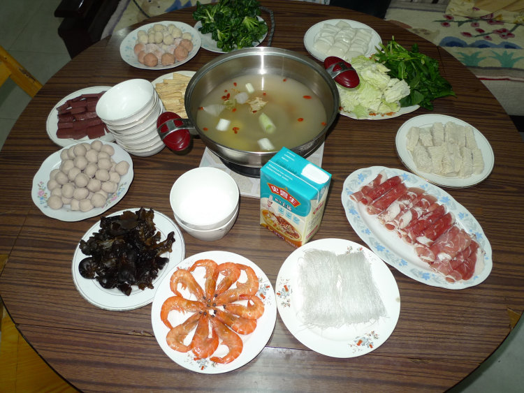 羊肉丸子什锦火锅步骤19