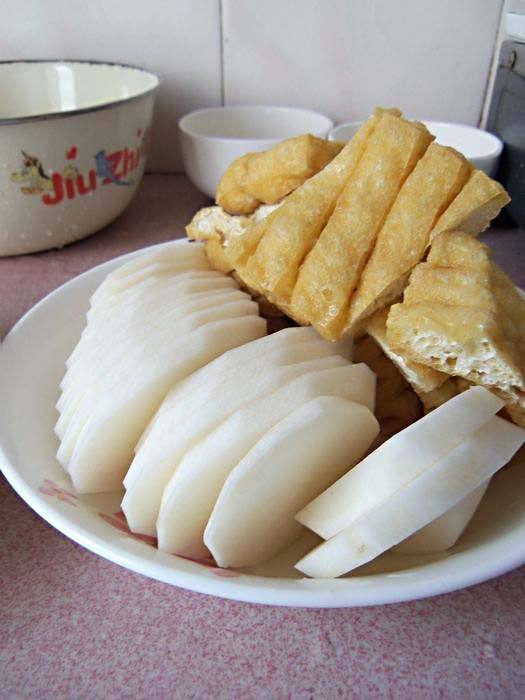 番茄汤底小火锅步骤9