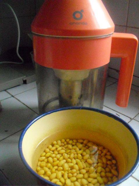 豆汁三鲜豆花火锅步骤1