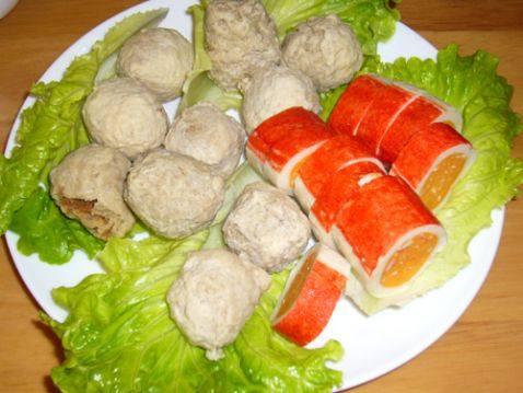 鸡汤肉丸火锅步骤3