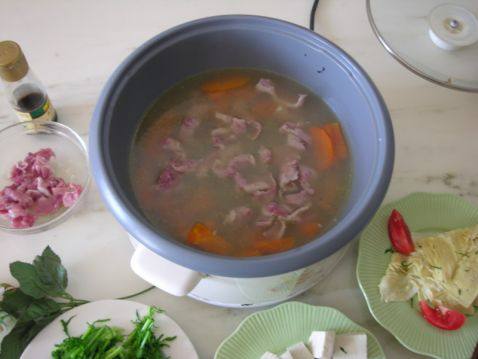 雪里蕻豆腐火锅步骤10
