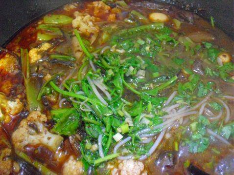 牛油冒菜火锅步骤5