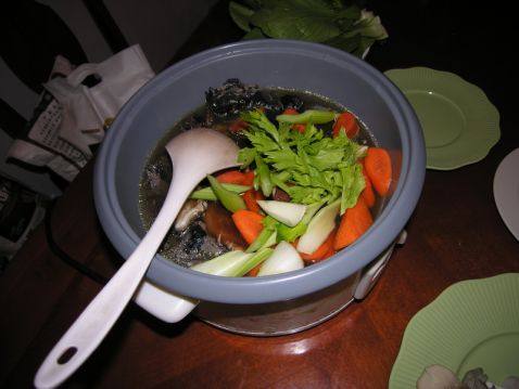 乌鸡养生火锅步骤14