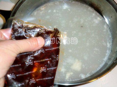 羊骨汤锅底羊肉什锦火步骤25