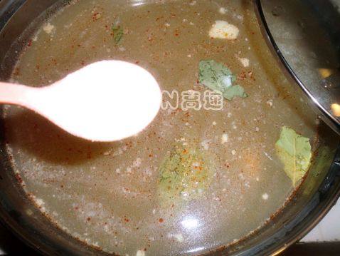 羊骨汤锅底羊肉什锦火步骤26