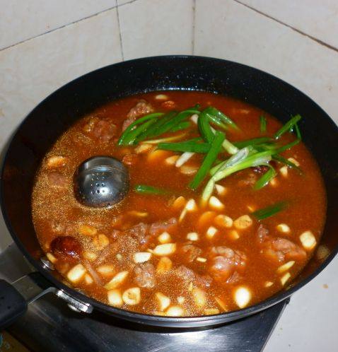 红焖牛肉火锅步骤11