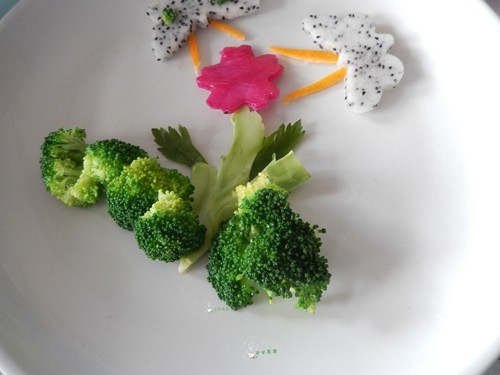 蝶恋花果蔬盘步骤8