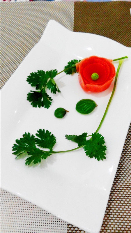 西红柿花步骤5