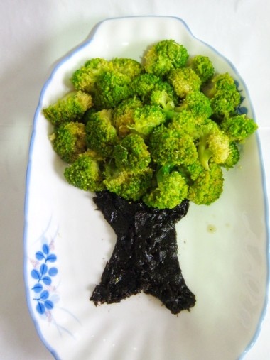 西兰花步骤4