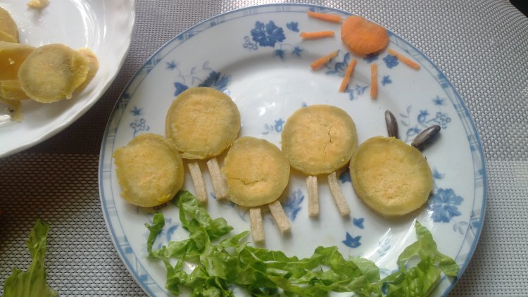 虫虫早餐拼盘步骤5