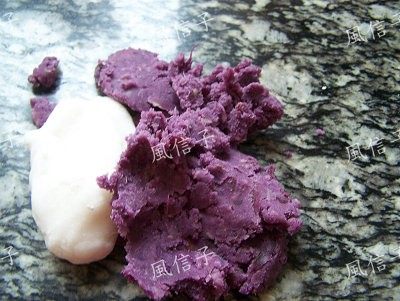 紫薯雪梨果步骤2