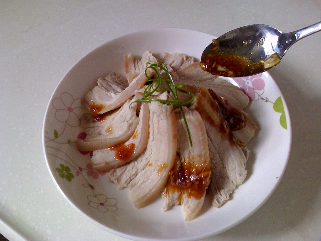 蒜泥白切肉步骤7