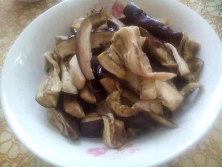 微波炉茄子步骤8
