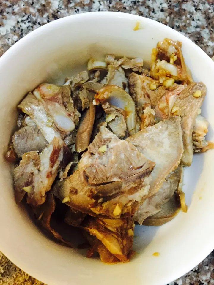 辣炒猪舌步骤2