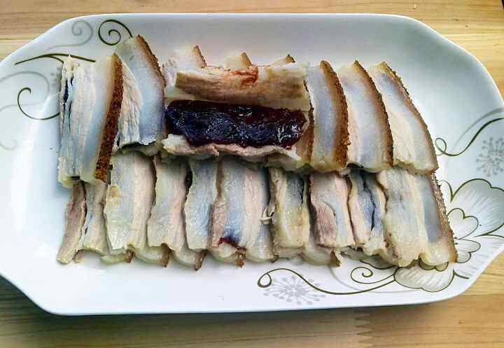 夹沙肉步骤8