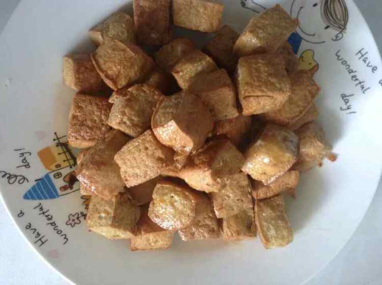 鱼香豆腐步骤3