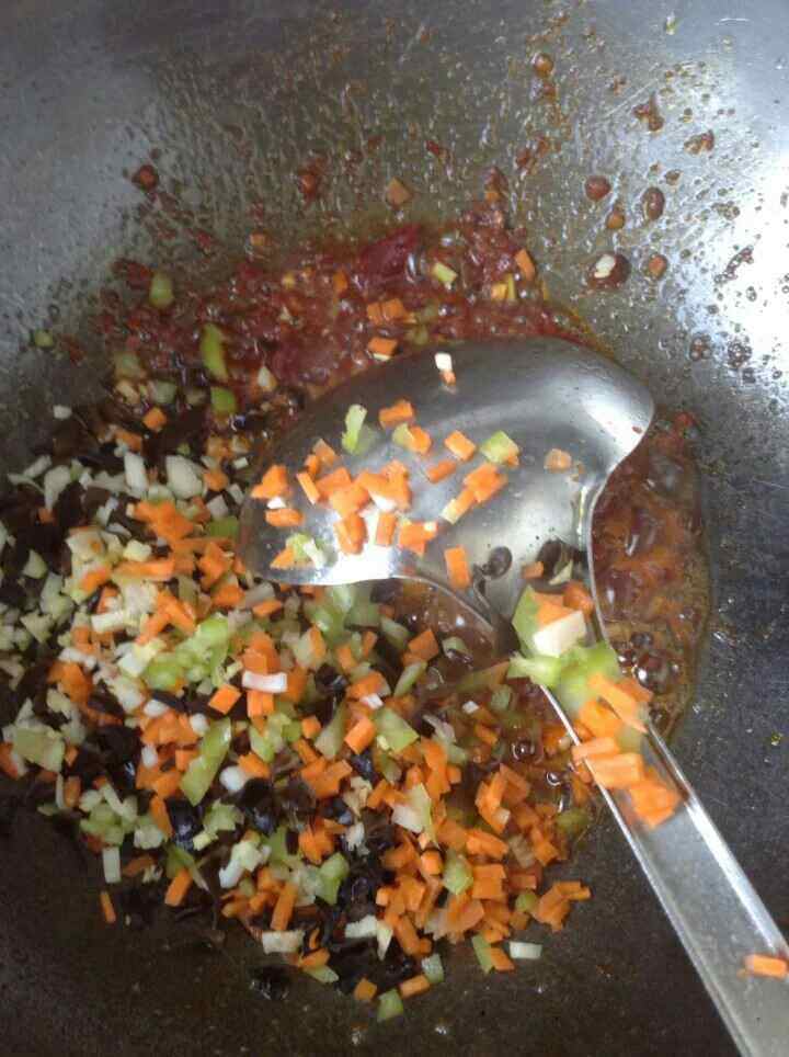 鱼香豆腐步骤6