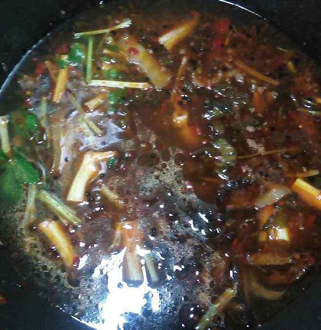 麻辣酸菜鱼步骤7