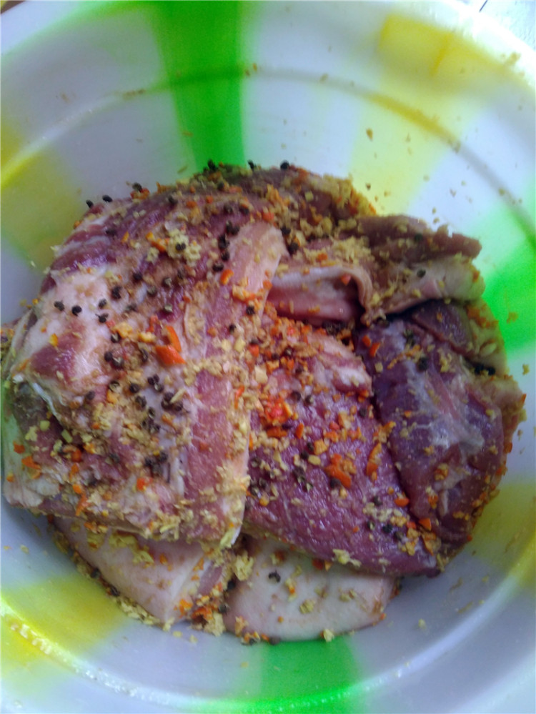 自制四川腊肉步骤4