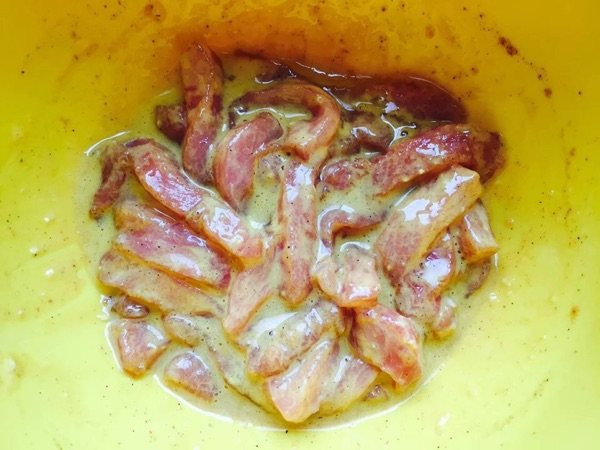 椒盐柳条肉步骤5