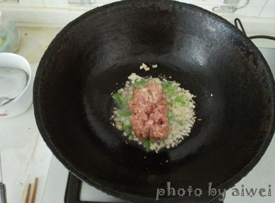 肉沫酸豆角粉条步骤8