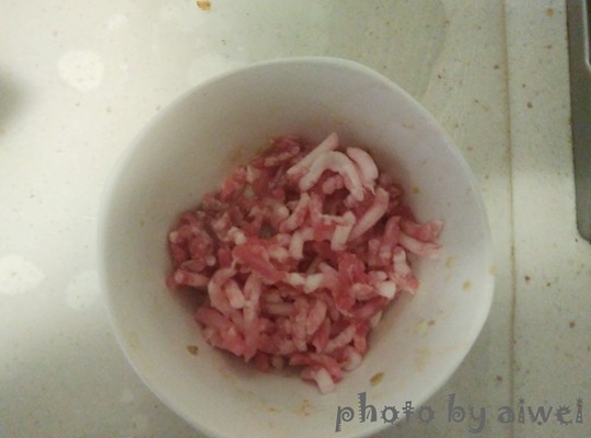 肉沫酸豆角粉条步骤7