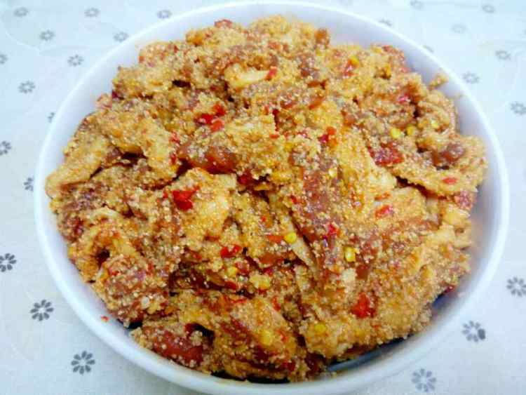 土豆粉蒸肉步骤5
