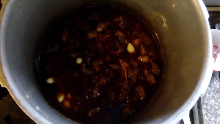 白萝卜烧牛肉步骤7