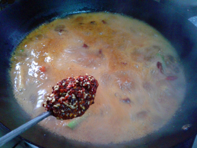 【手工美食】水煮肉片步骤16