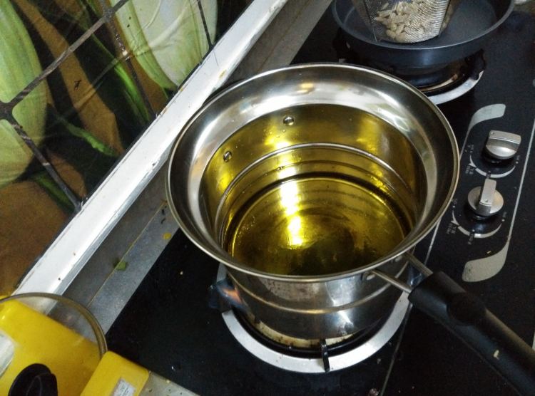 孜然酥青豆步骤2