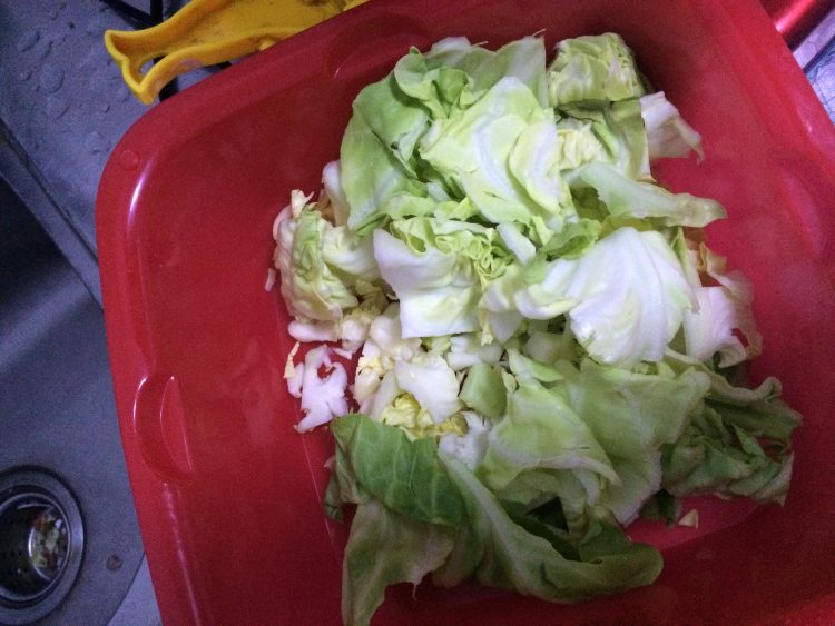 鱼香粉皮白菜五花肉步骤5