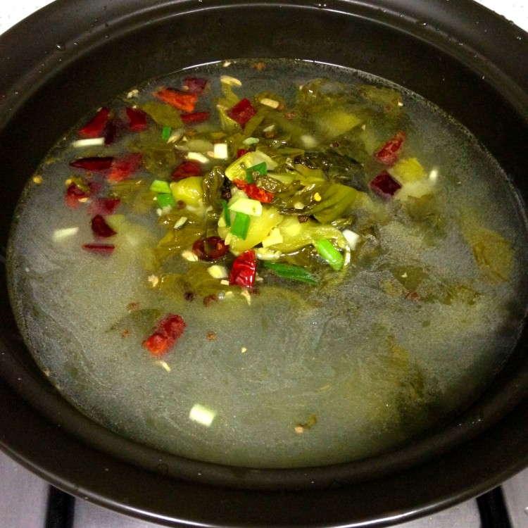 酸菜肉片步骤10