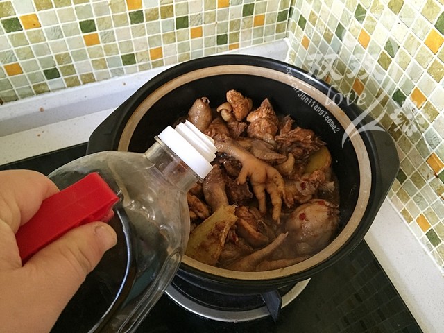 鸡公煲步骤9