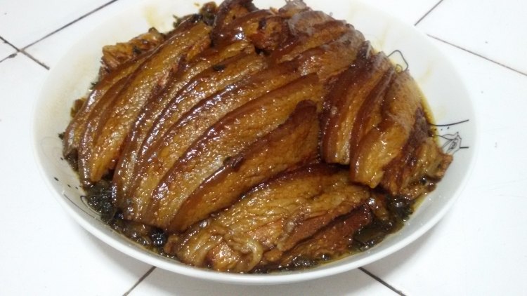 芽菜扣肉步骤12