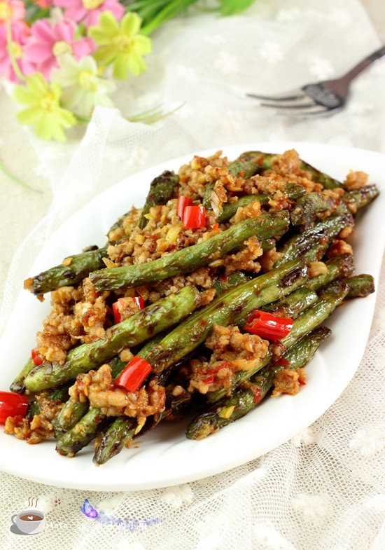 肉末干煸豆角步骤10