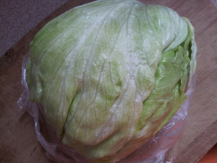 剁椒卷生菜步骤1