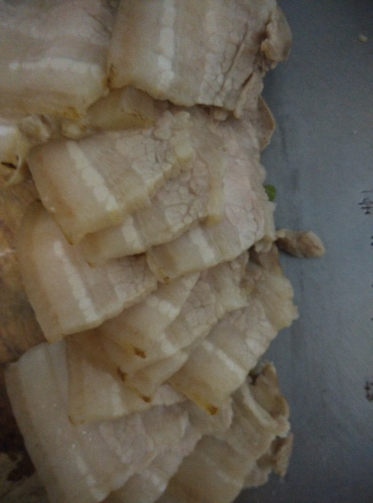 豆鼓煎肉步骤2