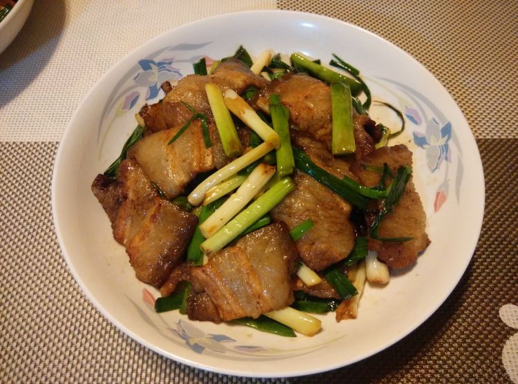 豆鼓煎肉步骤6