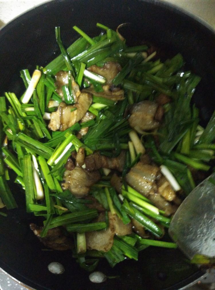豆鼓煎肉步骤5