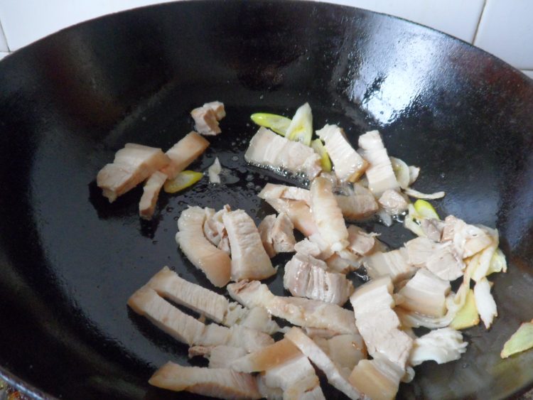 年糕回锅肉步骤5