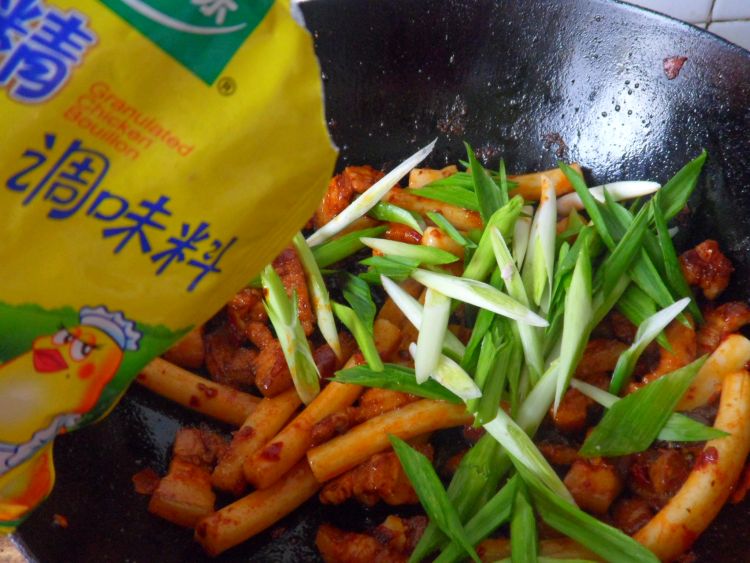 年糕回锅肉步骤9