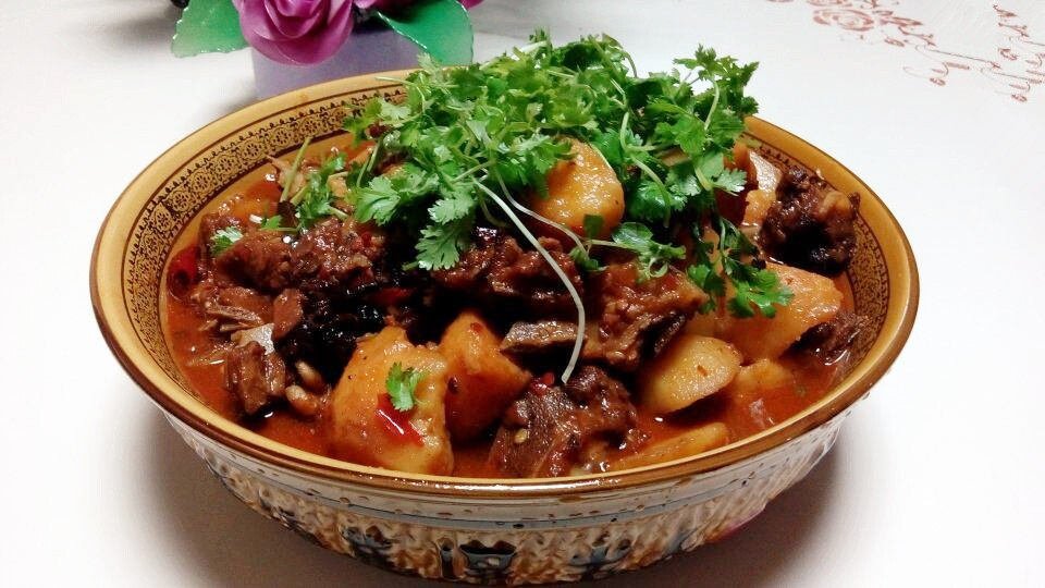 土豆烧排骨步骤10