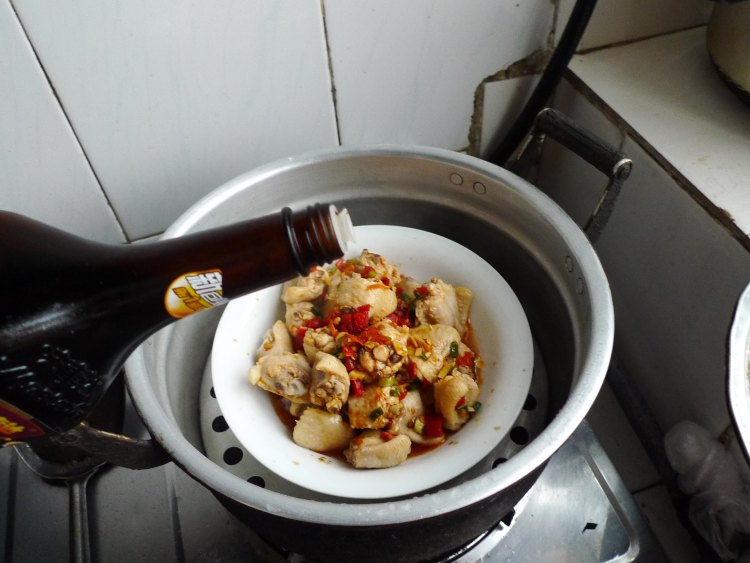 剁椒蒸鸡翅步骤16