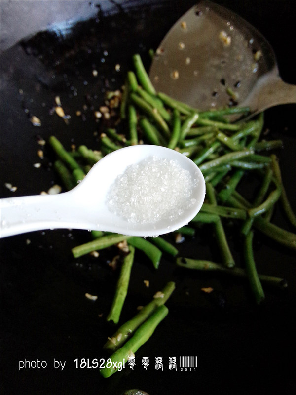 豆豉豇豆步骤6