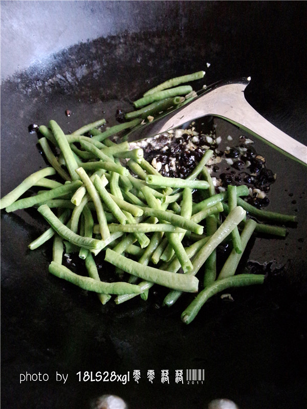 豆豉豇豆步骤5