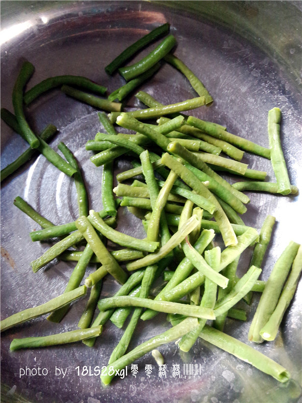 豆豉豇豆步骤4